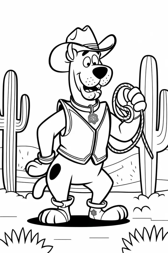 Scooby-Doo Coloring Pages