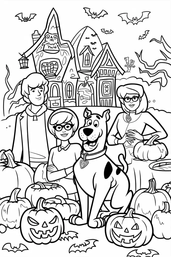 Scooby-Doo Coloring Pages