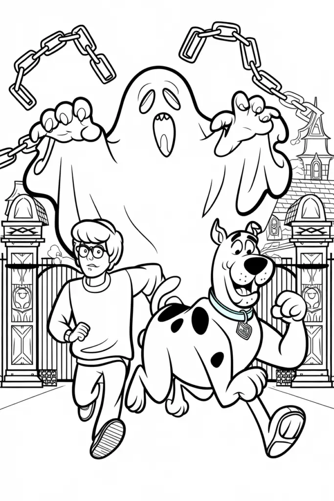 Scooby-Doo Coloring Pages