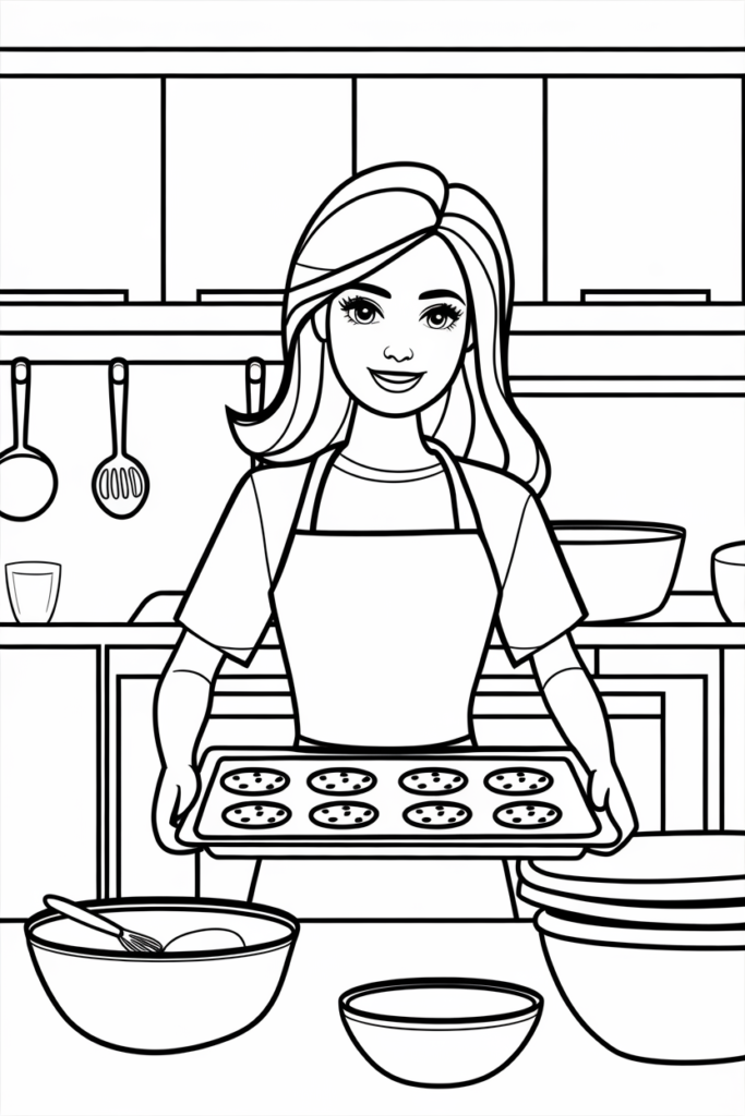Barbie Coloring Pages