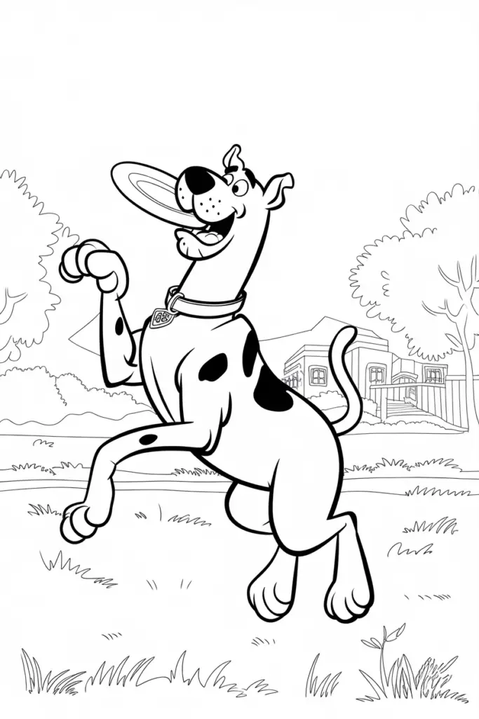Scooby-Doo Coloring Pages