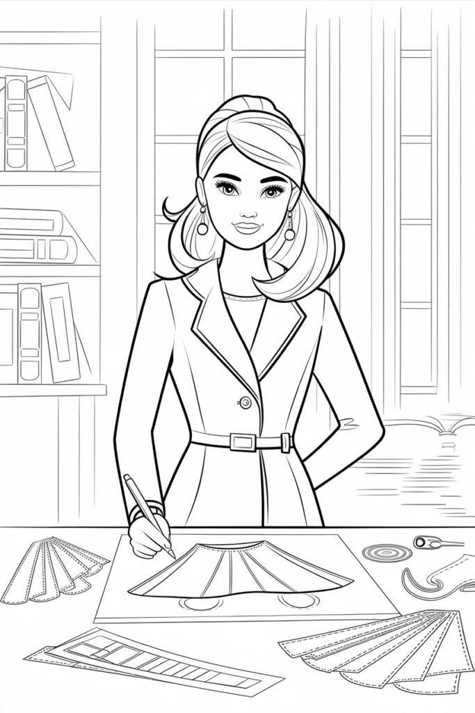 Barbie Coloring Pages