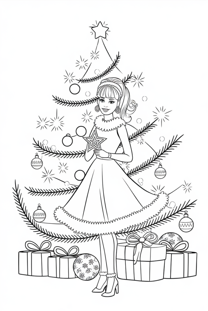 Barbie Coloring Pages