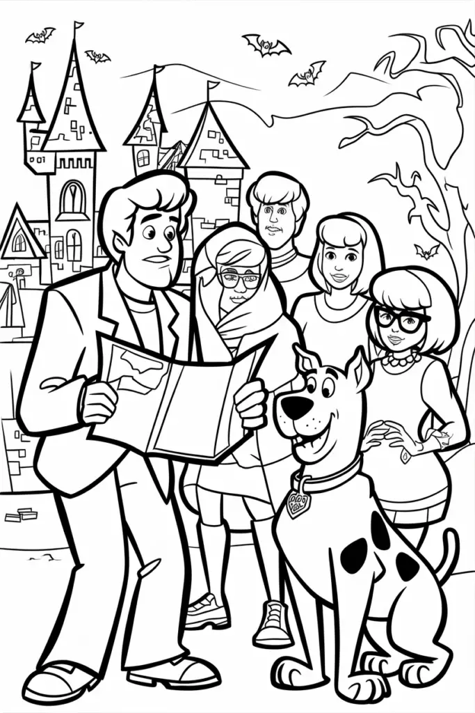 Scooby-Doo Coloring Pages