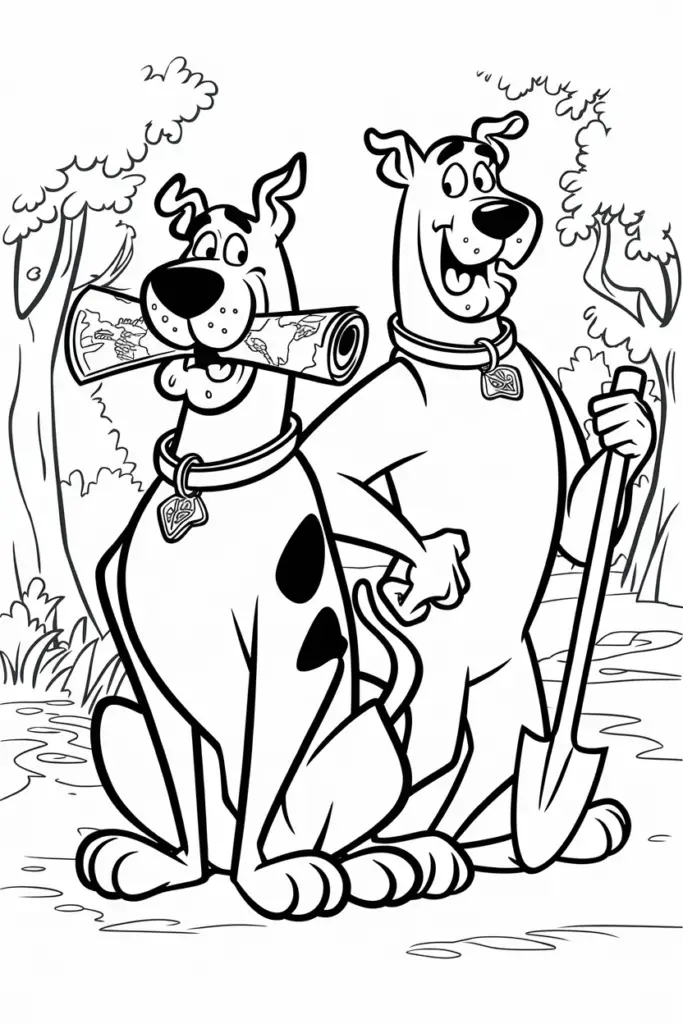 Scooby-Doo Coloring Pages