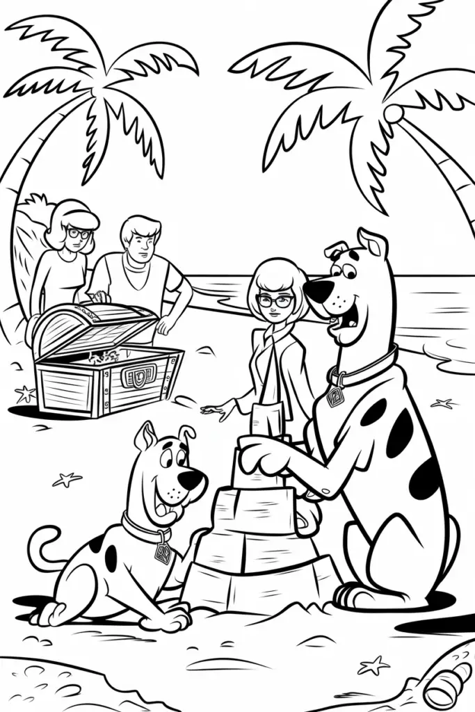 Scooby-Doo Coloring Pages