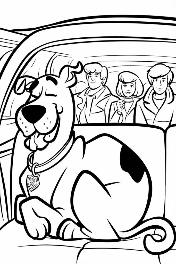 Scooby-Doo Coloring Pages