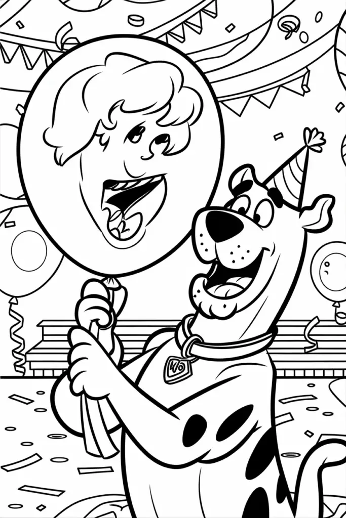 Scooby-Doo Coloring Pages