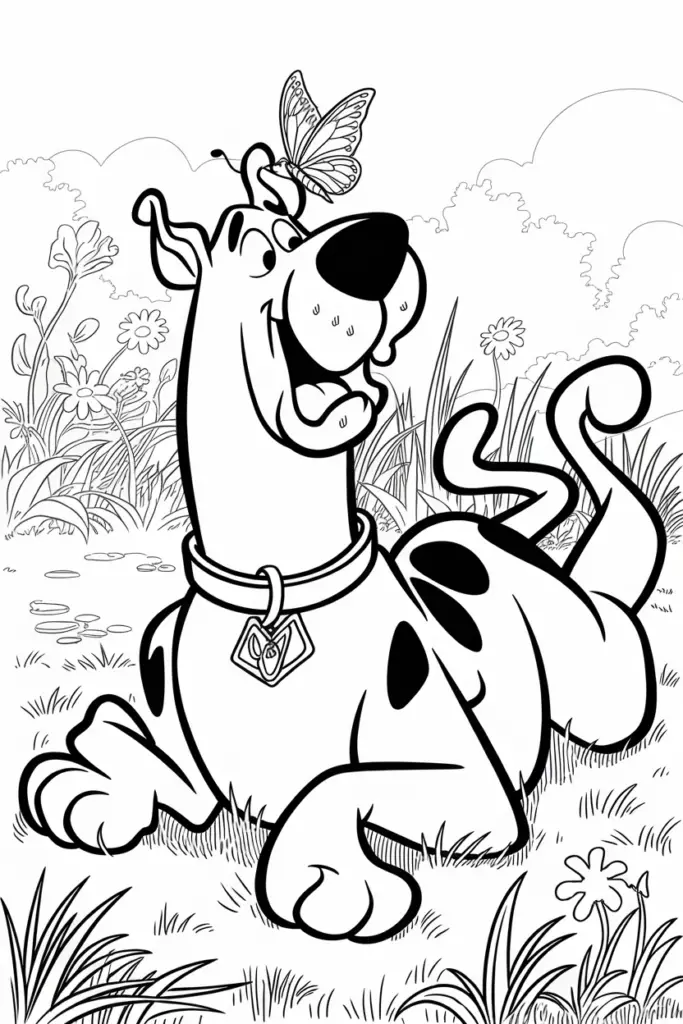 Scooby-Doo Coloring Pages