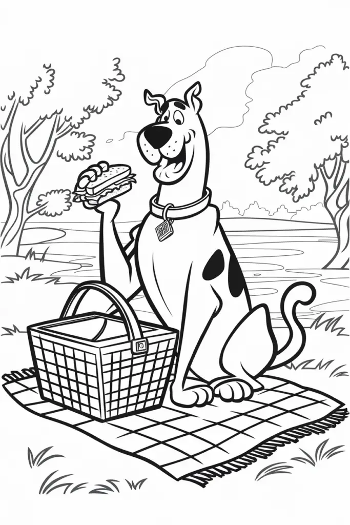 Scooby-Doo Coloring Pages