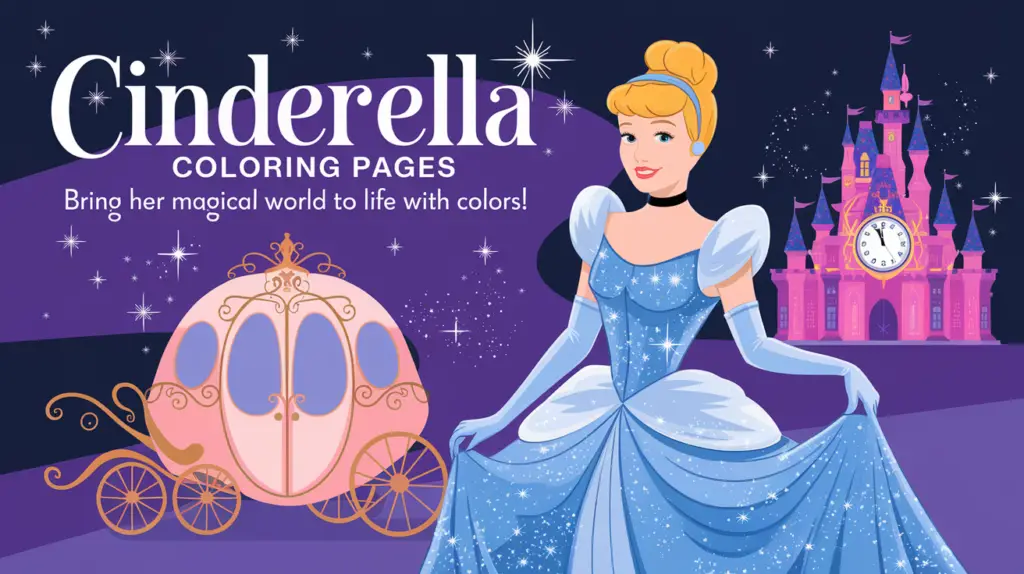 Cinderella Coloring Pages