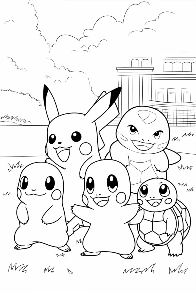 Pokemon Coloring Pages