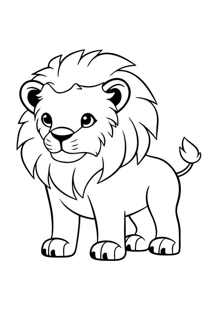 Lion Coloring Pages