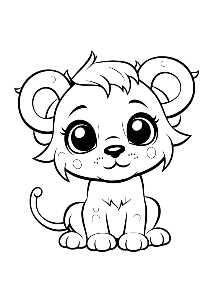 Lion Coloring Pages