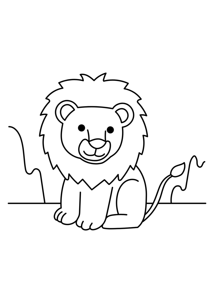 Lion Coloring Pages