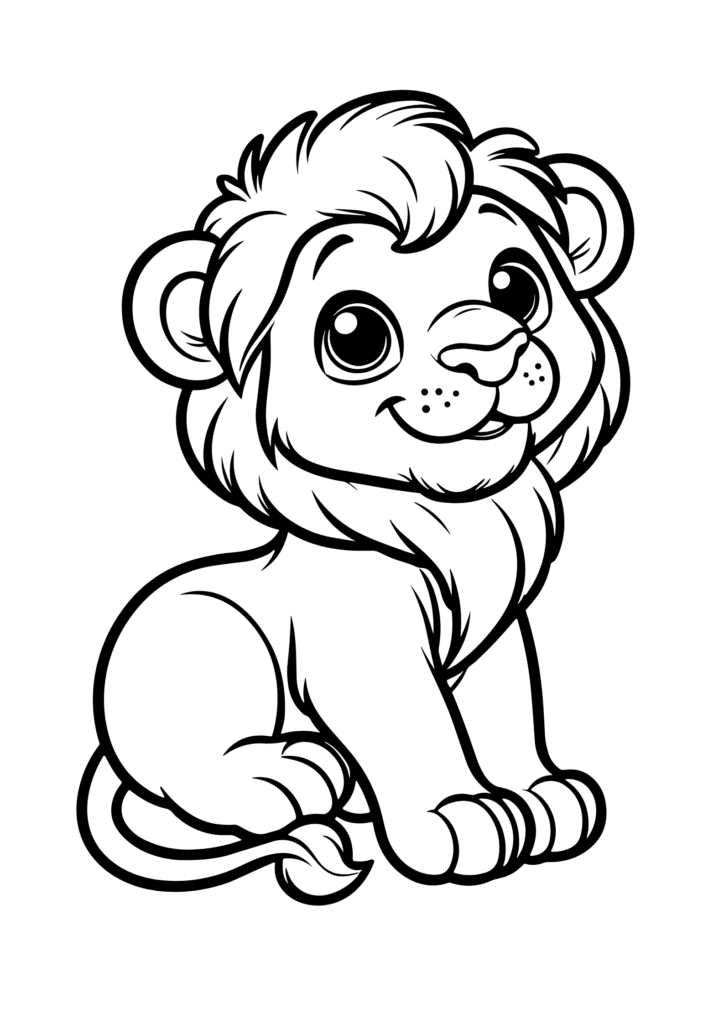 Lion Coloring Pages