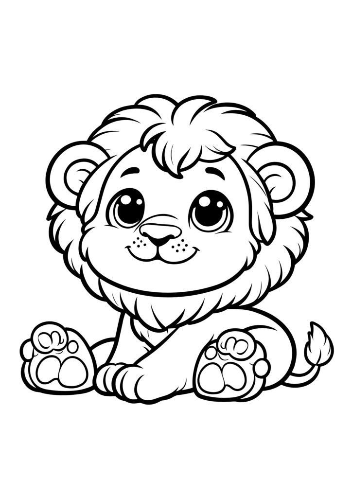 Lion Coloring Pages