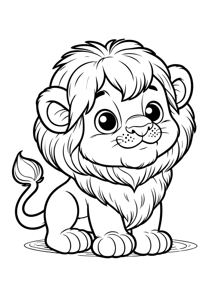 Lion Coloring Pages