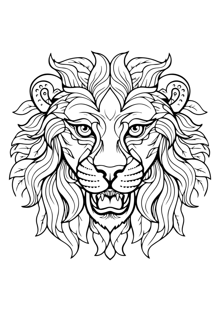 Lion Coloring Pages