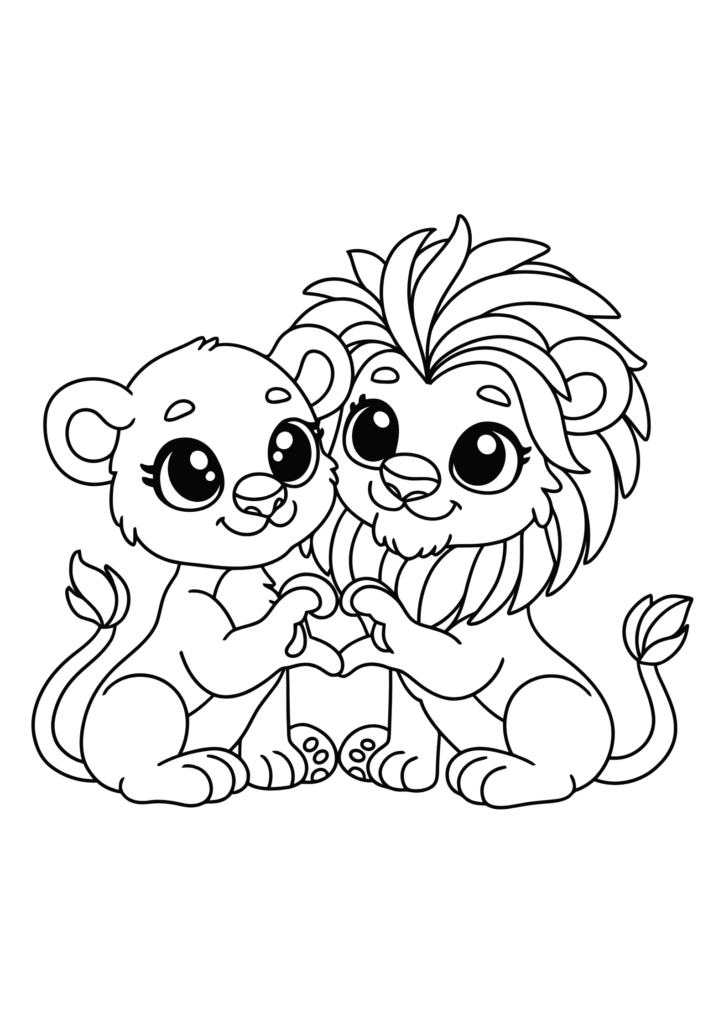 Lion Coloring Pages