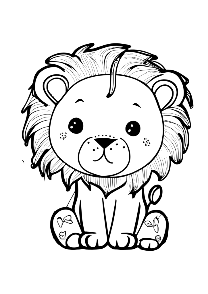 Lion Coloring Pages