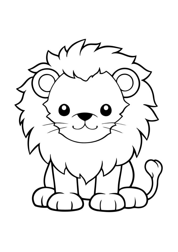 Lion Coloring Pages