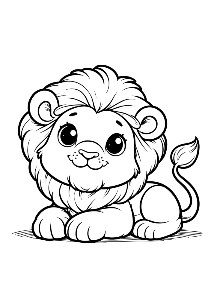 Lion Coloring Pages