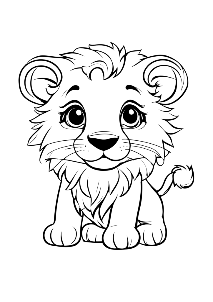 Lion Coloring Pages
