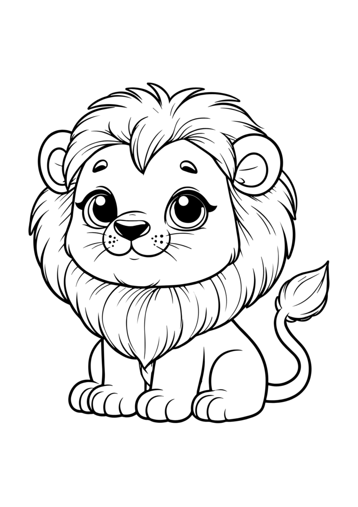 Lion Coloring Pages