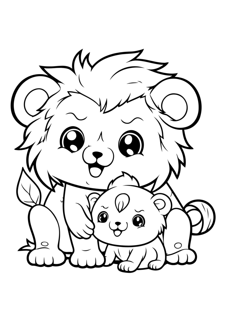 Lion Coloring Pages