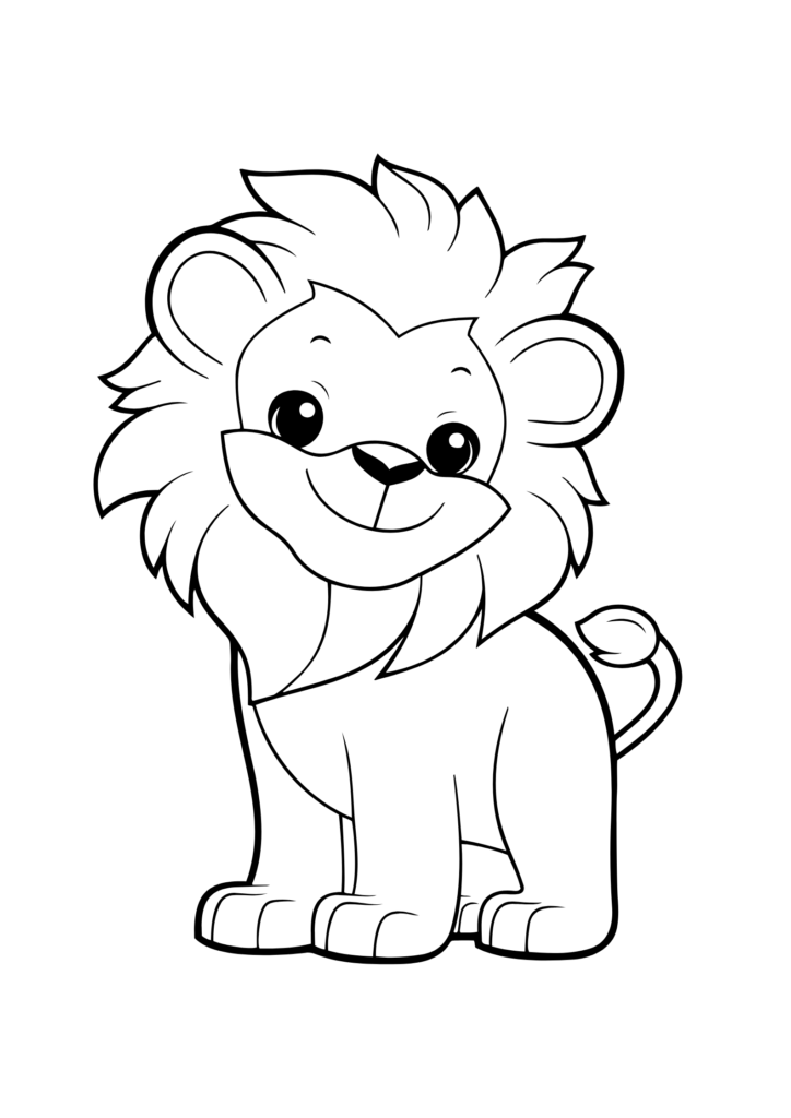 Lion Coloring Pages