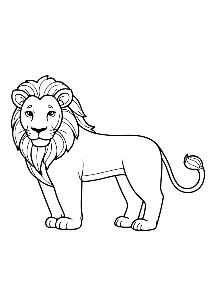 Lion Coloring Pages