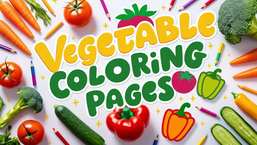 Vegetable Coloring Pages