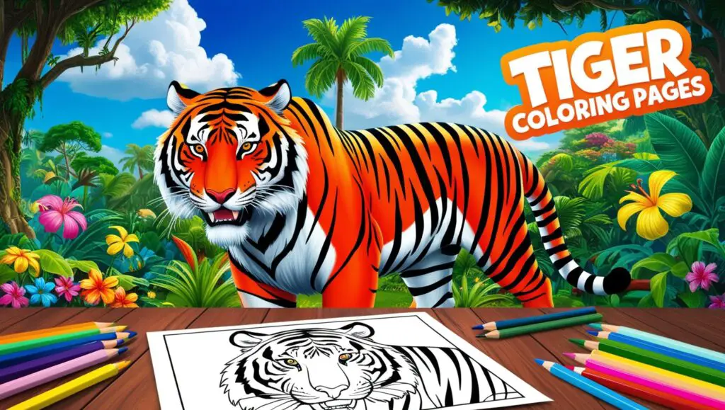 tiger coloring Pages