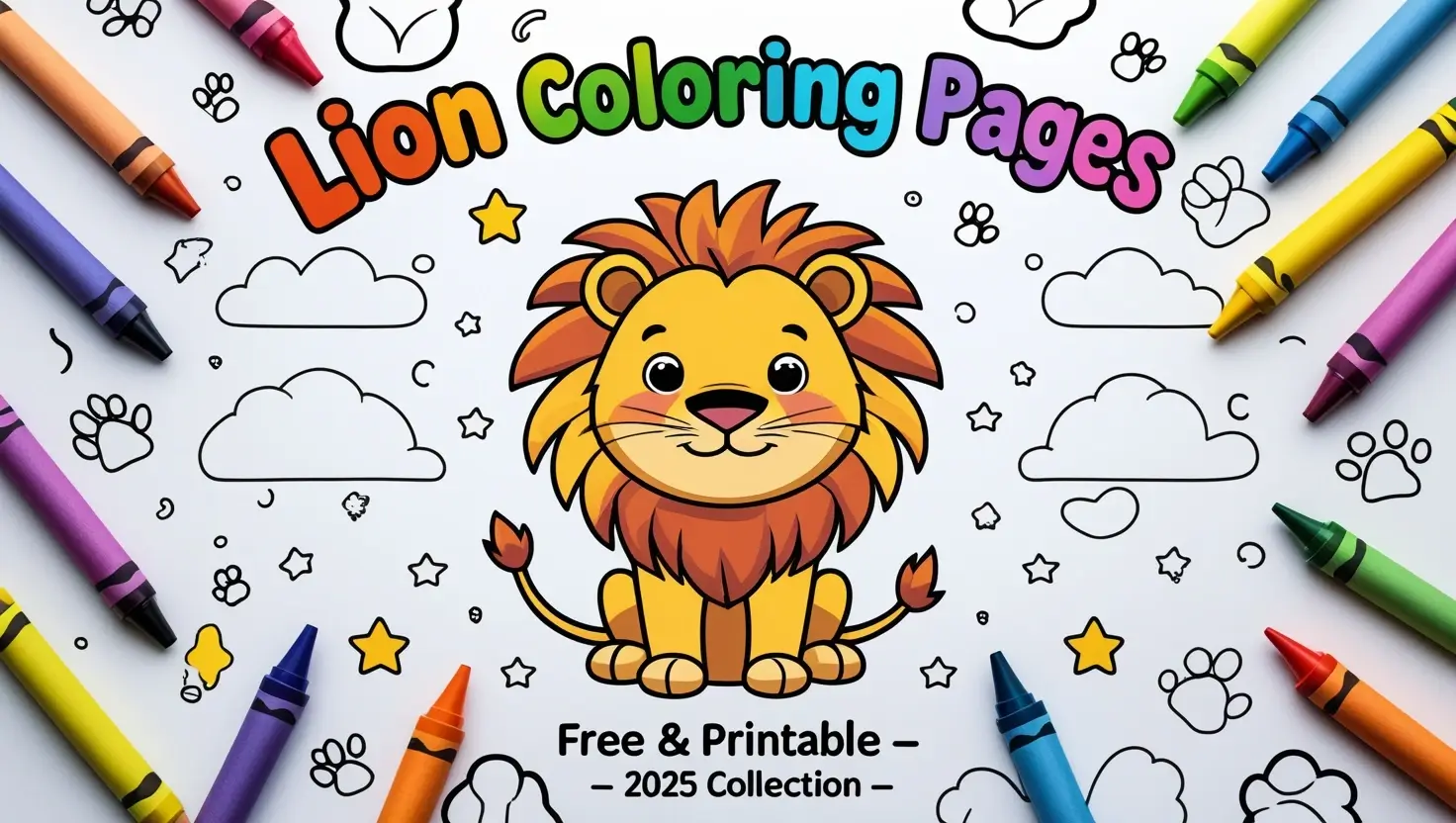 Lion Coloring Pages