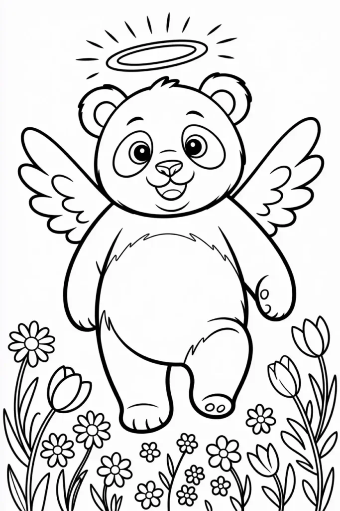 Panda Coloring Pages