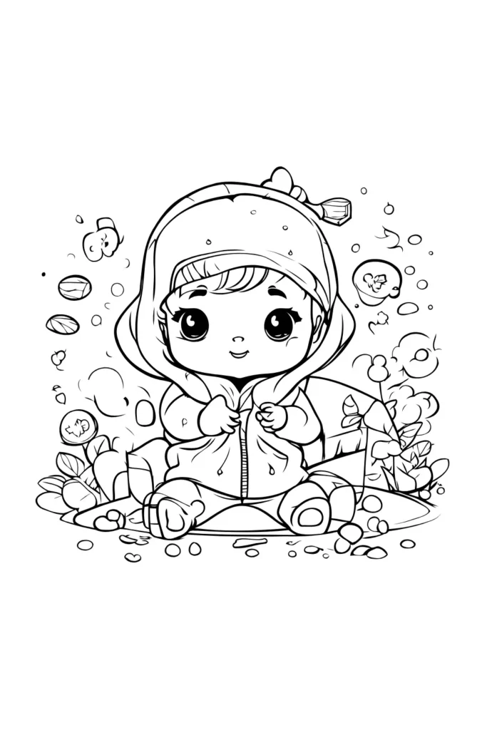 Winter Coloring Pages