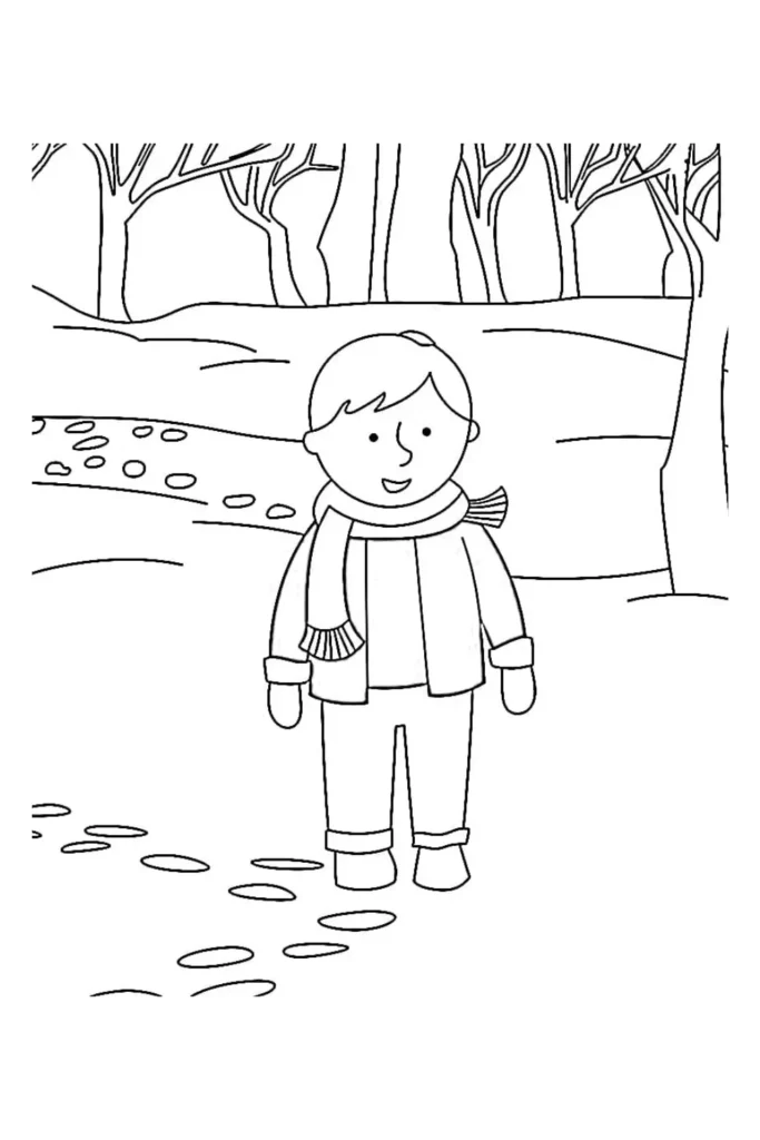 Winter Coloring Pages