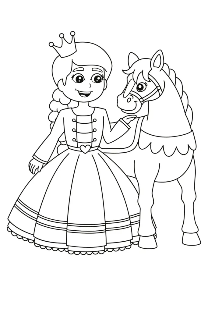 Princess Coloring Pages