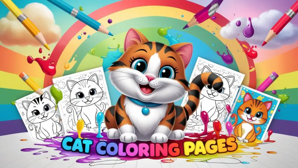 Cat Coloring Pages